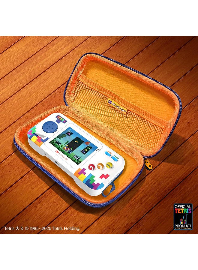 My Arcade Tetris Pocket Player Bundle: Officially Licensed, Portable Gaming Console, Puzzle Games,Travel Case and Screen Protector Included - Image 2